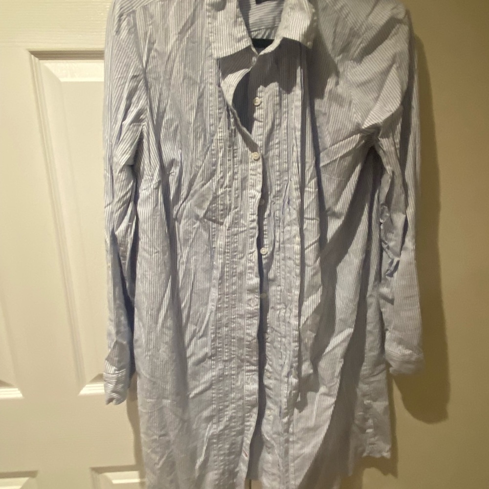 Tommy Hilfiger Button Down Striped Dress